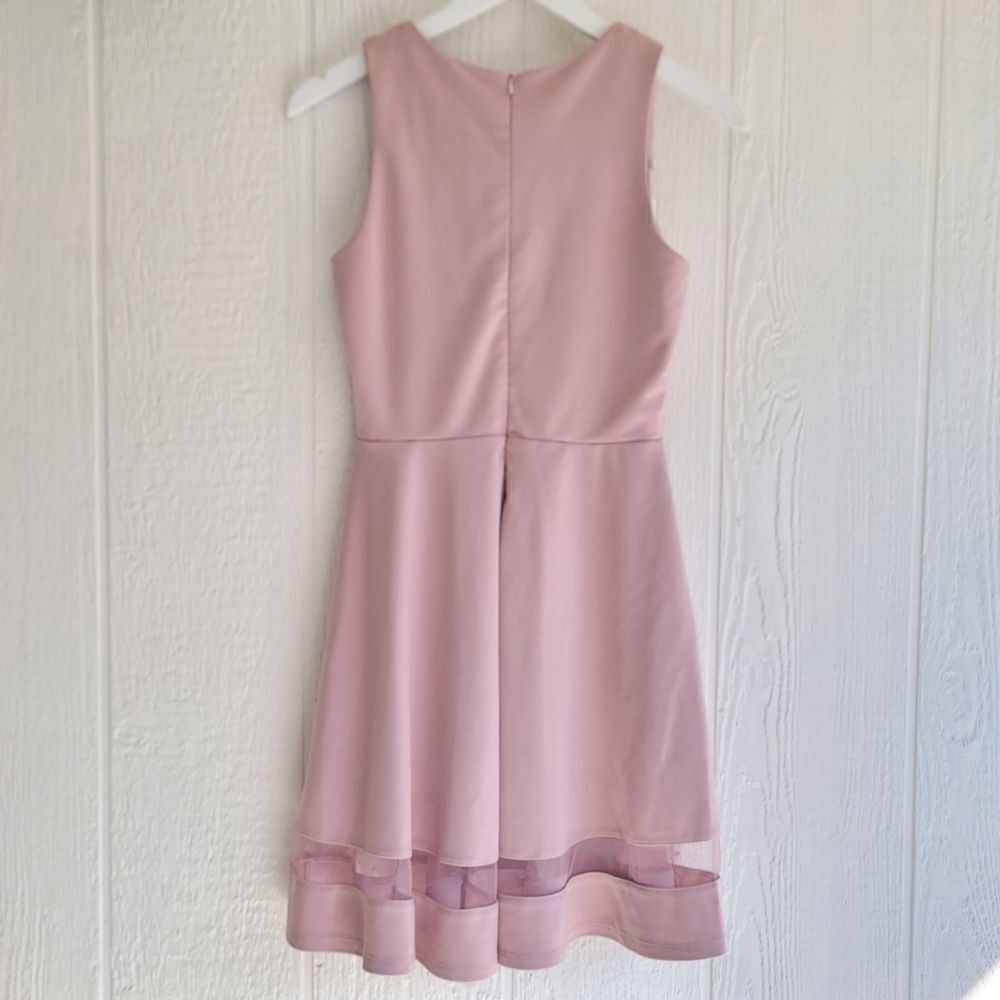 Lulus pink womens Small Skater Dress - Picture 2 of 6